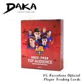Daka Barcelona Top Audience 2024/25 Football Player Card Blind Box Sport Trading Cards